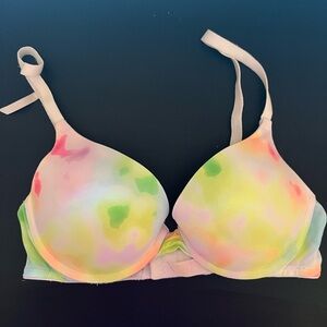 PINK: Wear Everywhere Push Up Tie-Dye Women's Bra
